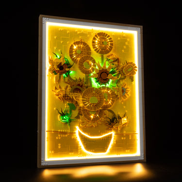 Lighting Kit for Lego Art Vincent van Gogh – Sunflowers 31215