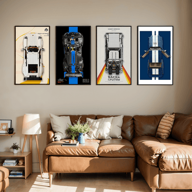 Wall Display Frame for Lego Creator Ford Mustang 10265 - ICUANUTY