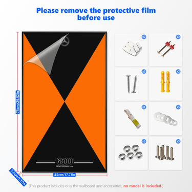 Wall Display Frame for LEGO Technic Mercedes-Benz G500 PROFESSIONAL Line 42177 - ICUANUTY