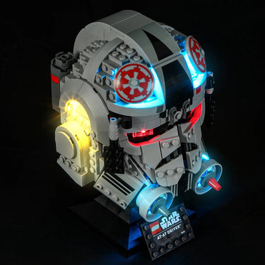 Light Kit for LEGO® Star Wars™ AT-AT Driver™ Helmet 75429 - ICUANUTY
