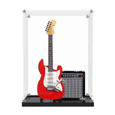 Acrylic Display Case for LEGO® Ideas Fender® Stratocaster™ 21329