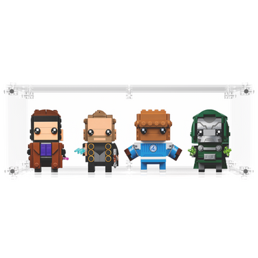 Acrylic Display Case for LEGO BrickHeadz Avengers: Doomsday Heroes & Villain 40880