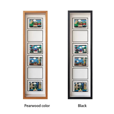 Wall Display Frame for LEGO™ Vertical City Postcards - ICUANUTY