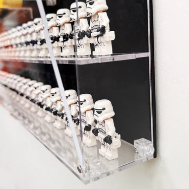 Displaykasse til LEGO® Minifigurer | Rummer 150 figurer | 6-etasjers galaktisk minifigur