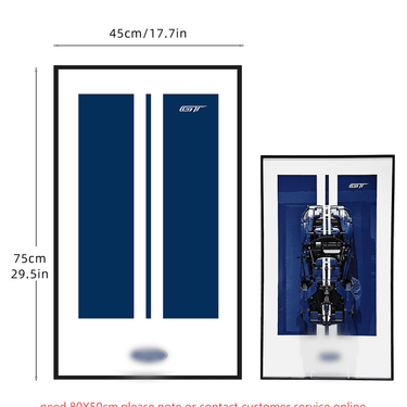 Display WallBoard for Lego 42154 Technic™ 2022 Ford GT LEGO Car - ICUANUTY