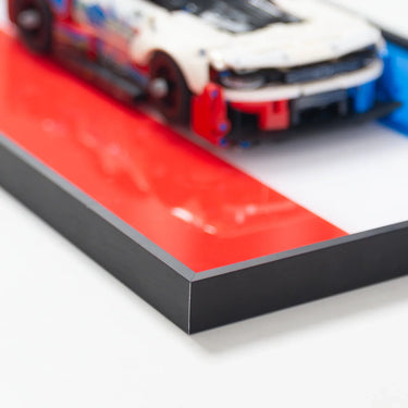 Cadre mural compatible avec LEGO® Technic™ NASCAR® Next Gen Chevrolet Camaro ZL1 42153