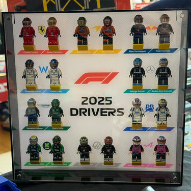 Picture Frame for MOC Speed Champion Driver 2025 - ICUANUTY