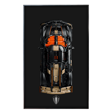 Wall Display Frame for LEGO Technic™ Koenigsegg Sadair's Spear Megacar 42232