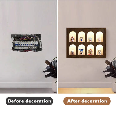 Display case For mounted storage decoration - ICUANUTY