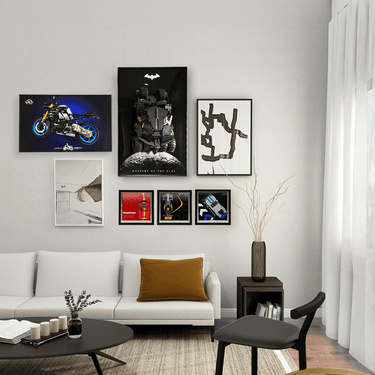 Display Picture Frame for Lego Speed Champions Car - ICUANUTY