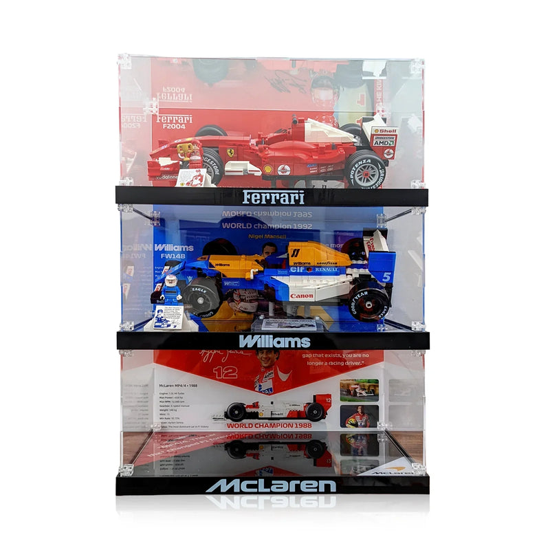 NEW F1 Collection Case for LEGO 10330, 10353, 11375
