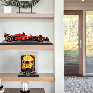 Display Case for LEGO® Ferrari HP Lewis Hamilton Helmet 43022