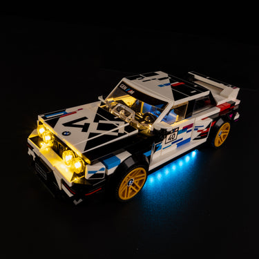 Premium Light Kit Compatible with LEGO® Speed Champions BMW M3 (E30) 77263