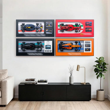 Wall Display Collection for LEGO Technic™ F1 Racing Cars 42206 42207 42171 42141