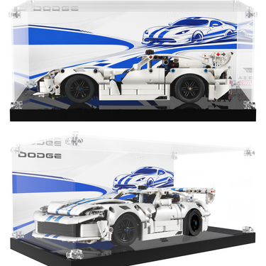 Display case for LEGO Technic™  Dodge Viper GTS-R Sports Car 42234