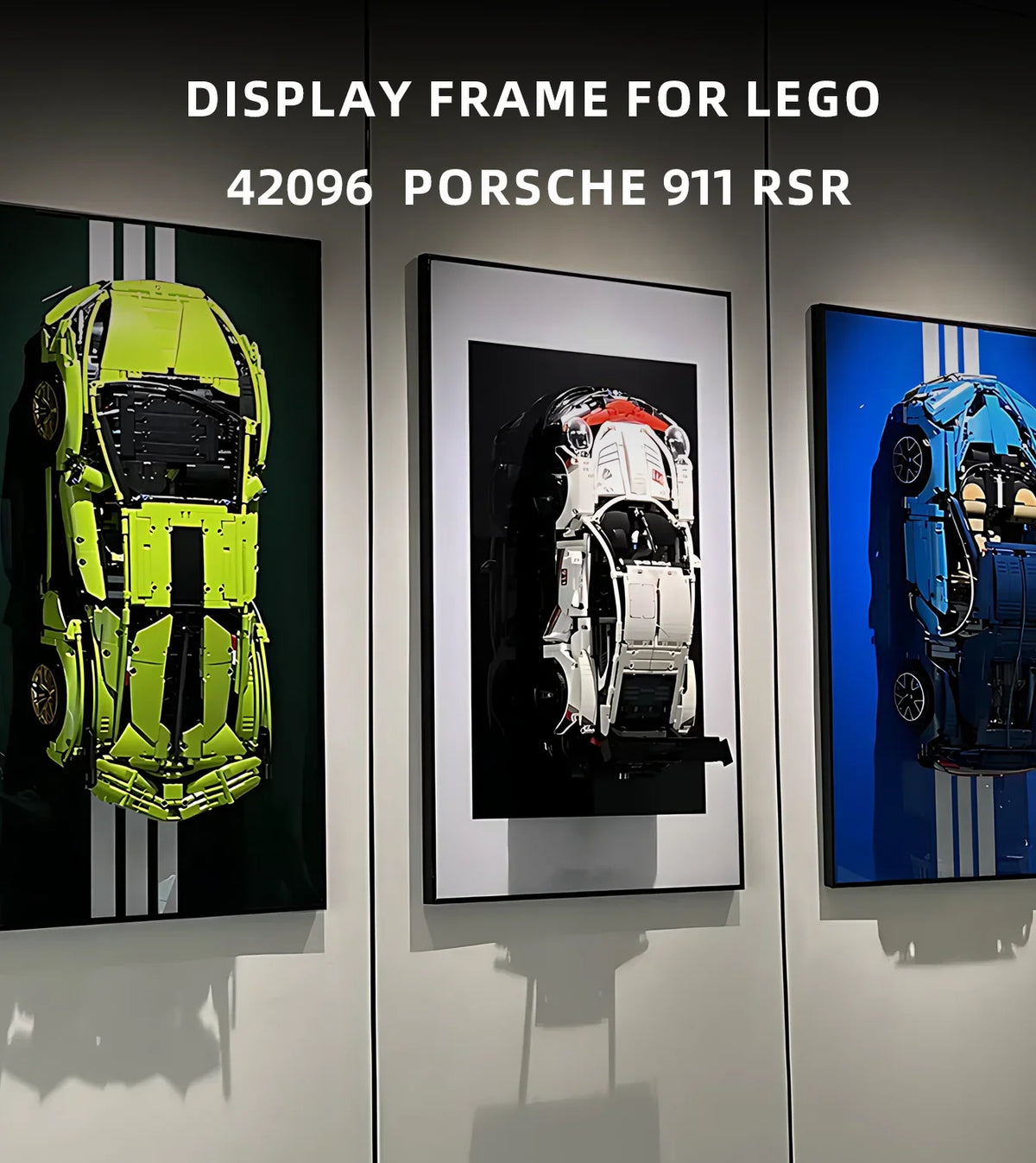 Vitrine Acrylique pour 42125 Technic F 488 GTE , Vitrine Antipoussière Vitrine Acrylique pour 42125 Technic F 488 GTE , Vitrine Antipoussière