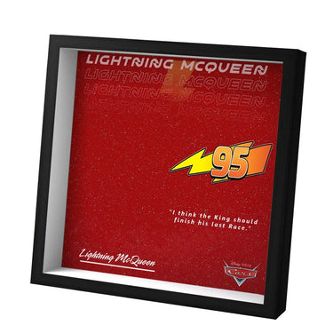 Display Frame For LEGO Speed Lightning McQueen 77255 - ICUANUTY