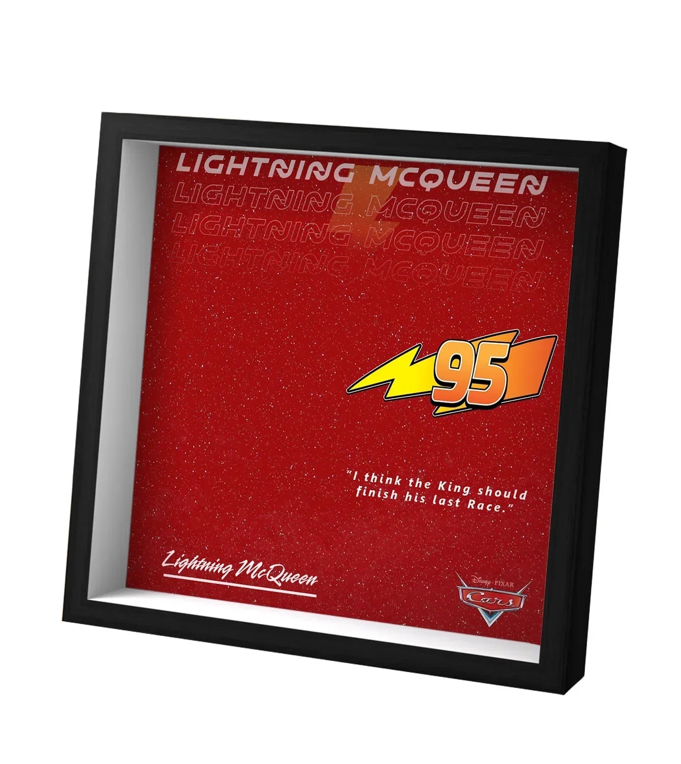 Display Frame For LEGO Speed Lightning McQueen 77255 – ICUANUTY