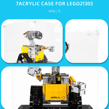 Display Case for Lego Ideas WALL-E 21303 - ICUANUTY