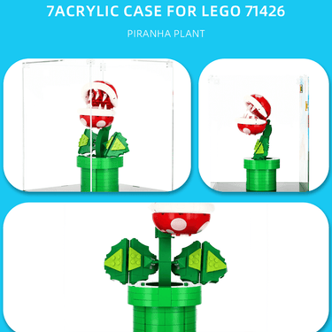 Display case for LEGO Piranha Plant 71426 - ICUANUTY