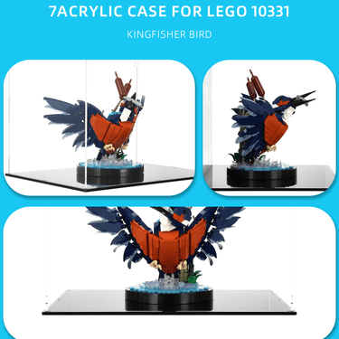 Display Case for Lego Kingfisher Bird 10331 - ICUANUTY