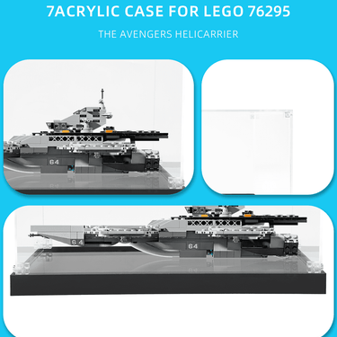 Display case for LEGO Super heroes The Avengers Helicarrier 76295 - ICUANUTY