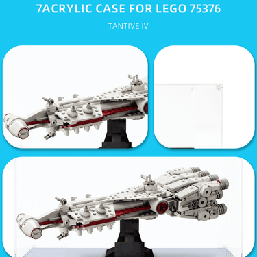 Display case for Star Wars LEGO Tantive IV 75376 - ICUANUTY