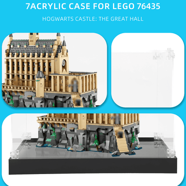 Display case for LEGO Harry Potter Hogwarts Castle: The Great Hall 76435 - ICUANUTY