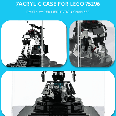 Display Case for Lego Star WarsDarth Vader Meditation Chamber 75296 - ICUANUTY