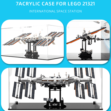 Display Case for Lego International Space Station 21321 - ICUANUTY