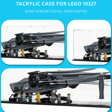 Display Case for Lego Dune Atreides Royal Ornithopter 10327 - ICUANUTY