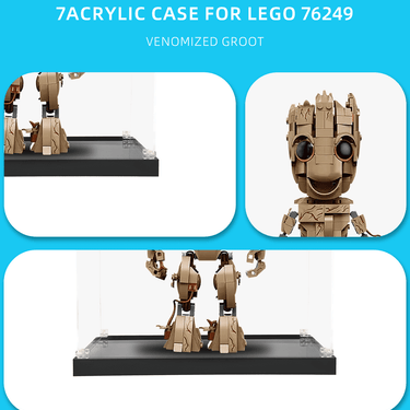 ICUANUTY -Display Case for Lego Marvel I am Groot 76217 - ICUANUTY