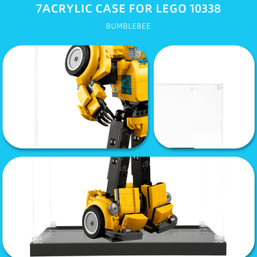 display case for LEGO Icons Bumblebee 10338 - ICUANUTY
