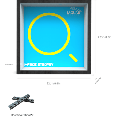 Display Car Frame for Lego Speed Champions Jaguar I-PACE eTROPHY 76898 - ICUANUTY