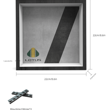 Display Car Frame for Lego Speed Champions Lotus Evija 76907 - ICUANUTY