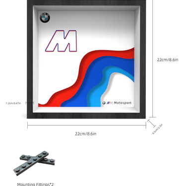 Display Car Frame for Lego Speed Champions BMW 76922 - ICUANUTY