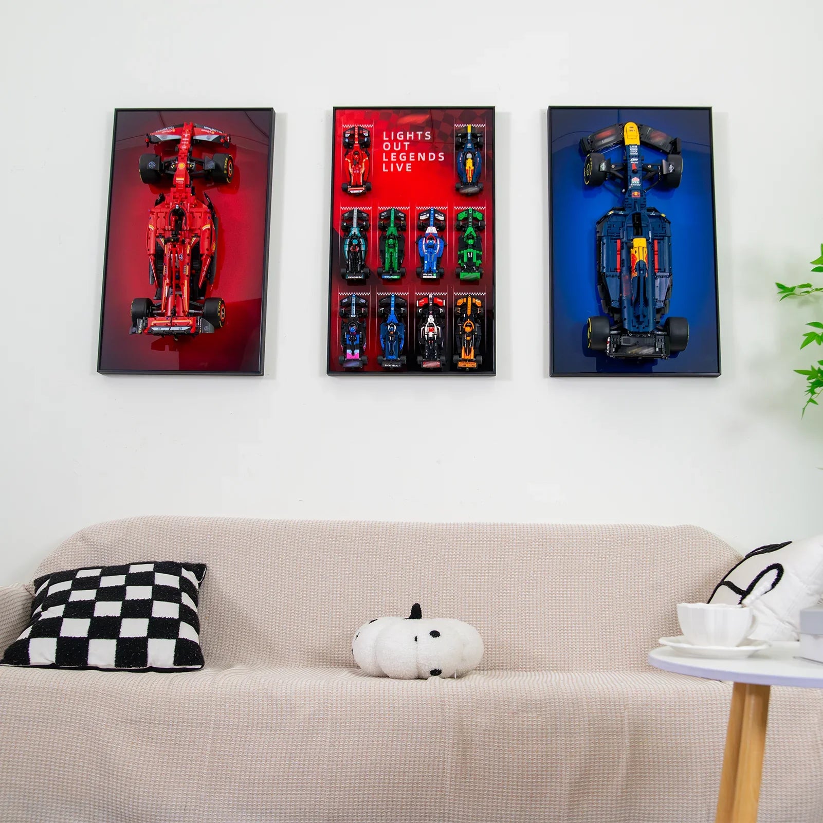 Speed Lego Frame Display wall frame for LEGO Speed Champion series Full Collection ...
