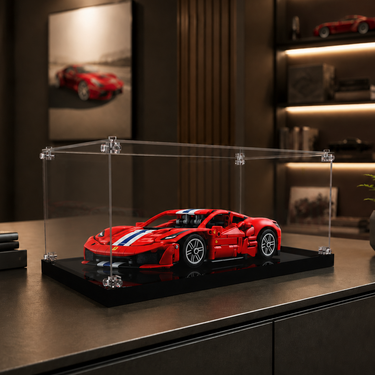 Display case for LEGO Technic™ Ferrari 488 Pista Car 42235