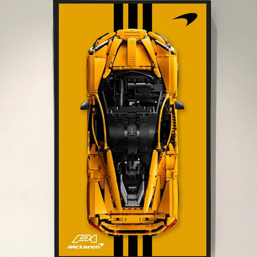 Display Wall Mount for Lego Technic McLaren P1 42172 - ICUANUTY