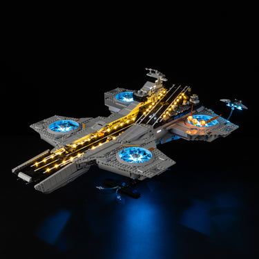 Premium Light Kit Compatible with LEGO Marvel S.H.I.E.L.D. Helicarrier 76354