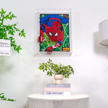 Wall Display Case for LEGO® Art The Amazing Spider-Man 31209 - ICUANUTY