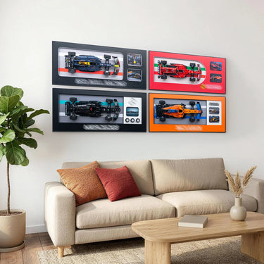 Wall Display Collection for LEGO Technic™ F1 Racing Cars 42206 42207 42171 42141