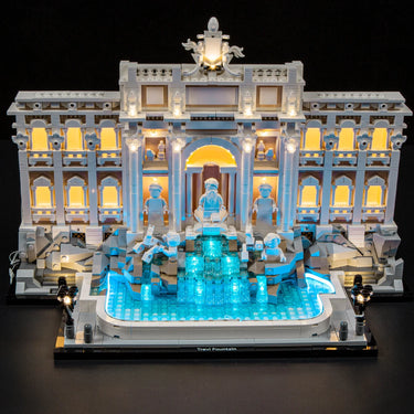 Light Kit for LEGO® Architecture Trevi Fountain 21062 - ICUANUTY