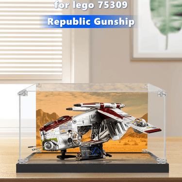 Display Case for Lego Star Wars Republic Gunship 75309 - ICUANUTY