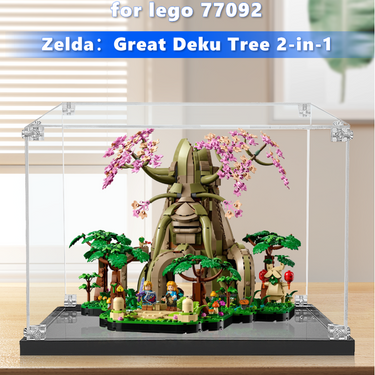 Displaycase voor LEGO® The Legend of Zelda™ Great Deku Tree 2-in-1 77092