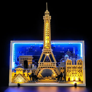 Premium Light Kit for LEGO® Architecture Paris – City of Love 21064 - ICUANUTY