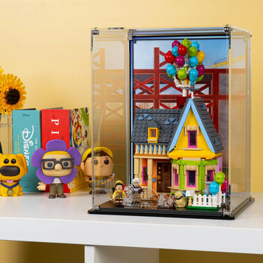 Display Case for LEGO Disney 'Up' House 43217 - ICUANUTY