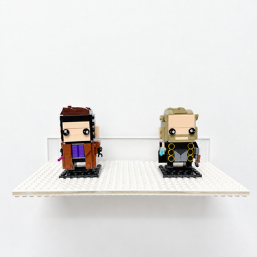 Floating Wall Shelves for Building Bricks