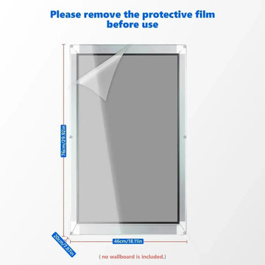 Display Frame Cover suitable for ICUANUTY display wallboard (Assembly structure) - ICUANUTY