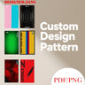 Custom design pattern templates featuring Ferrari, Nissan, BMW, Volvo, Alpine, and F1 themes by designer JANG